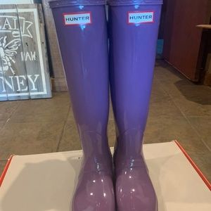 Hunter boots size 8